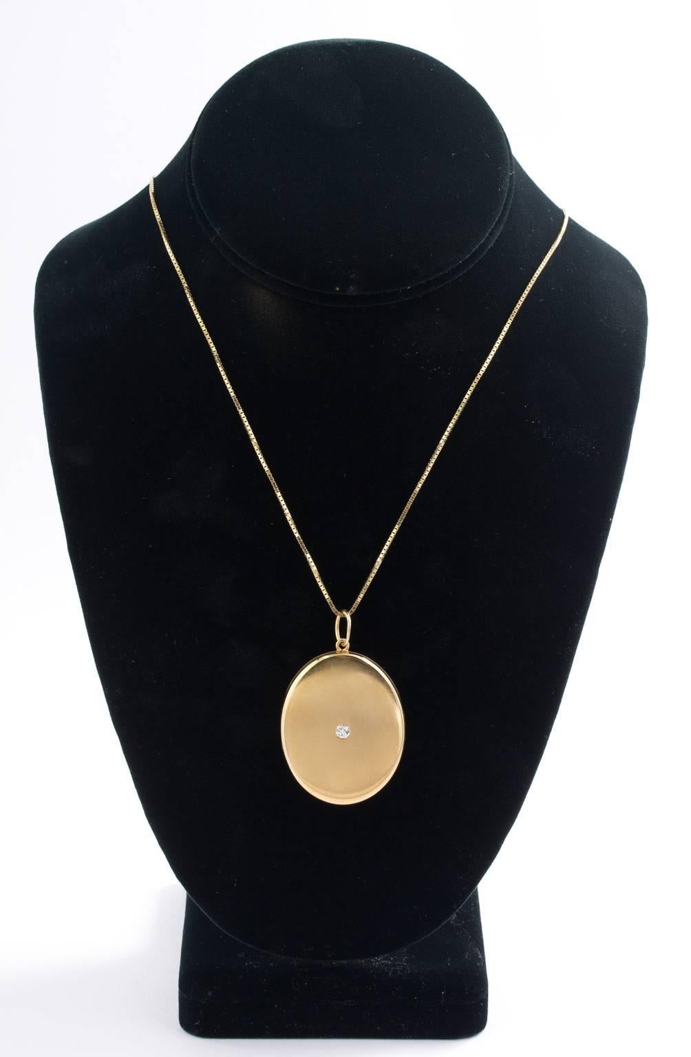 Victorian Locket and Chain at 1stDibs