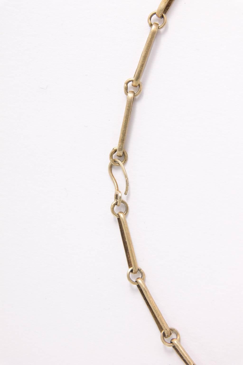 Byzantine 1920s Persian Bib Necklace For Sale
