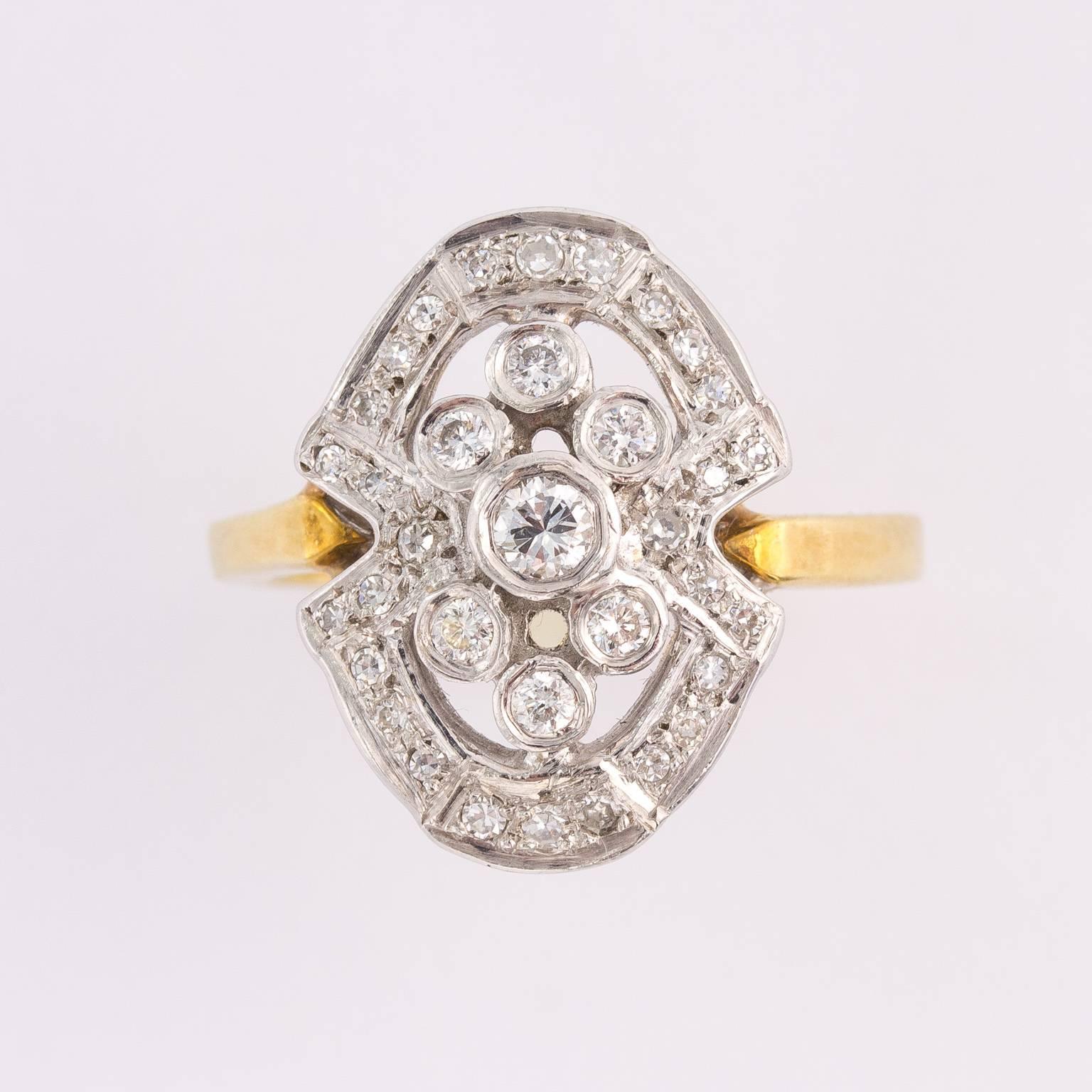 1940s Diamond Ring 1
