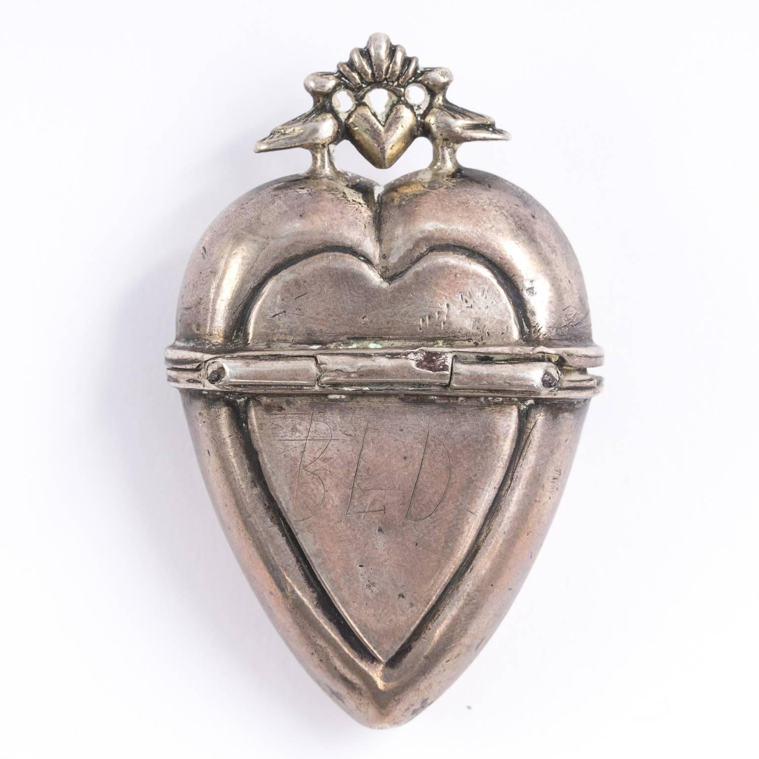 18th Century Danish Heart Box 5