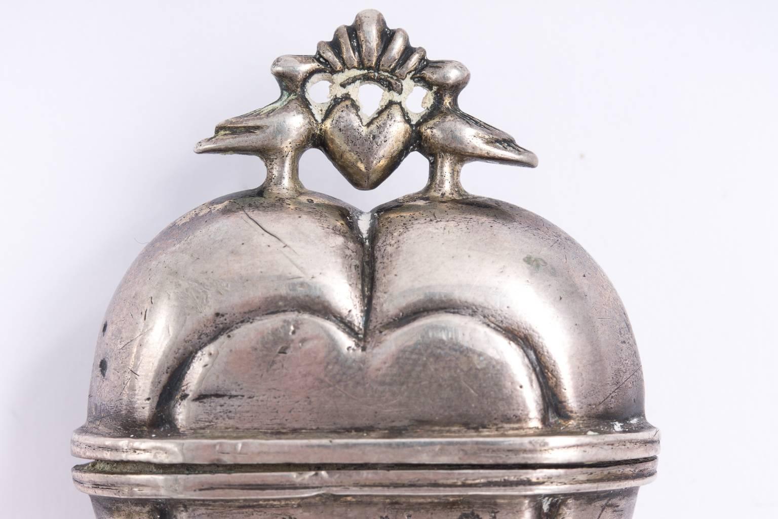 18th Century Danish Heart Box 6
