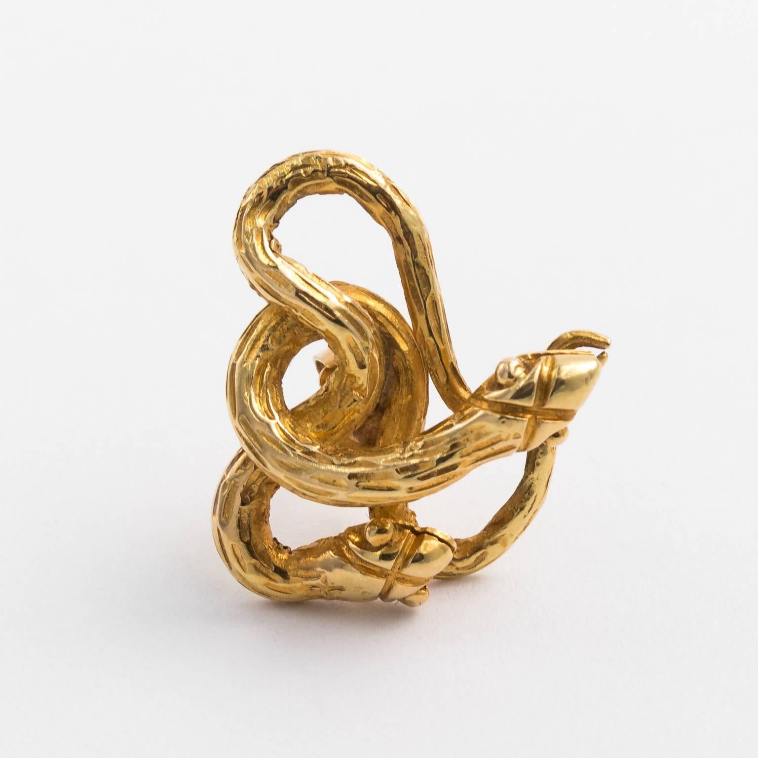 Women's Victorian Serpent Earrings