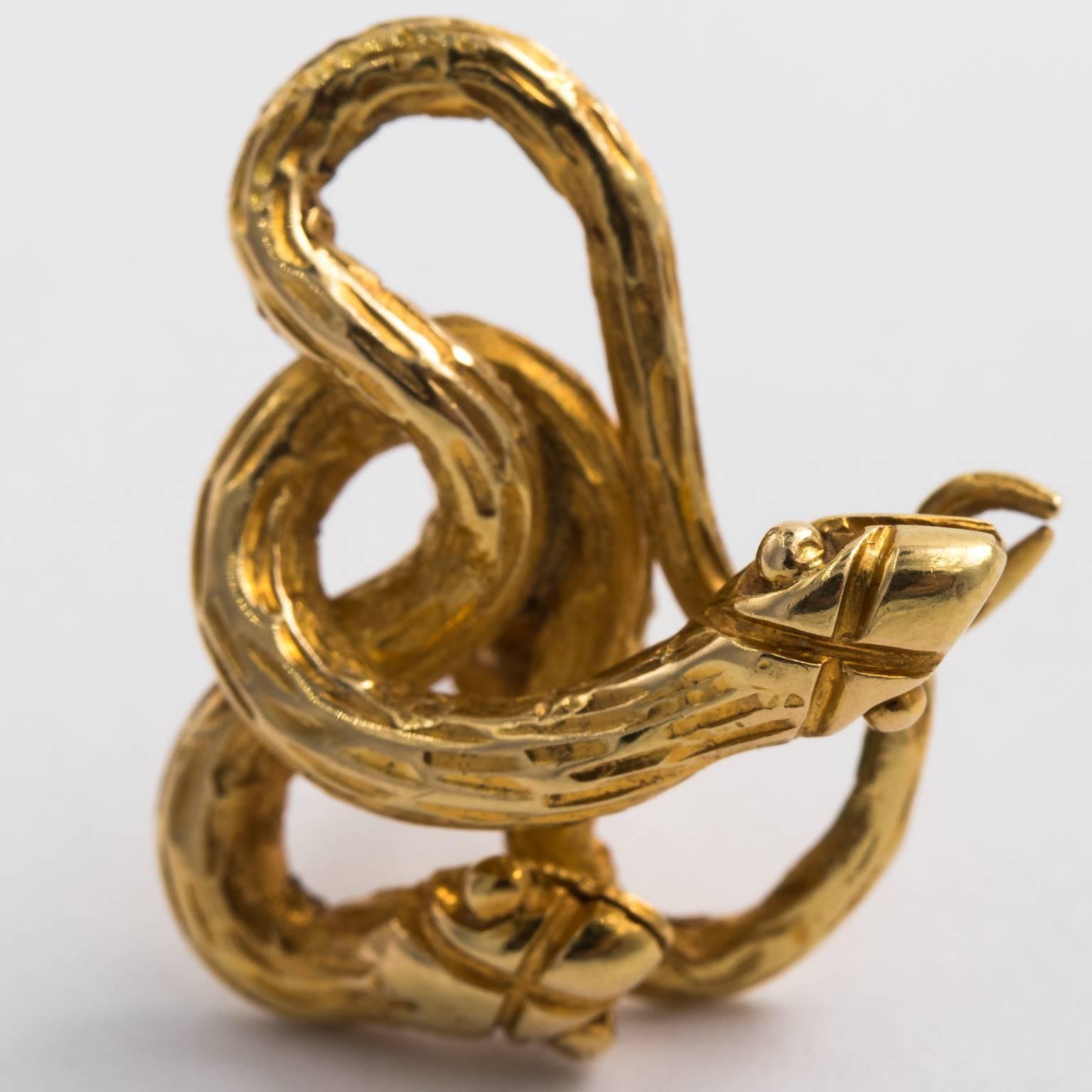 Victorian Serpent Earrings 1
