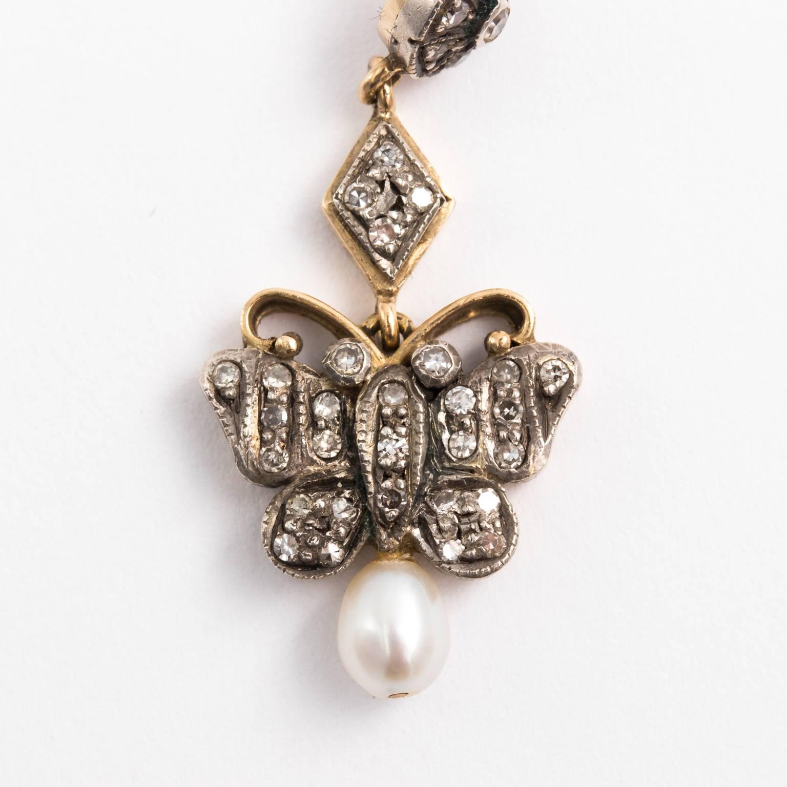 Victorian Diamond Earrings 2