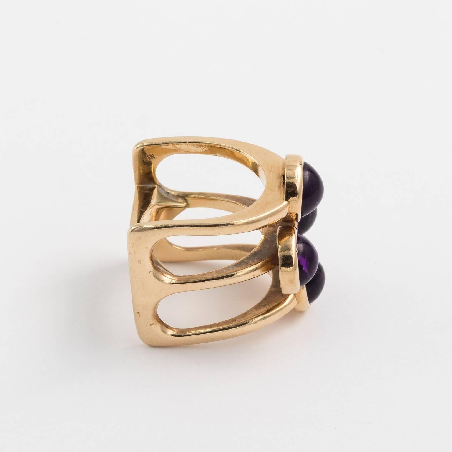 Women's Amethyst Cocktail Ring