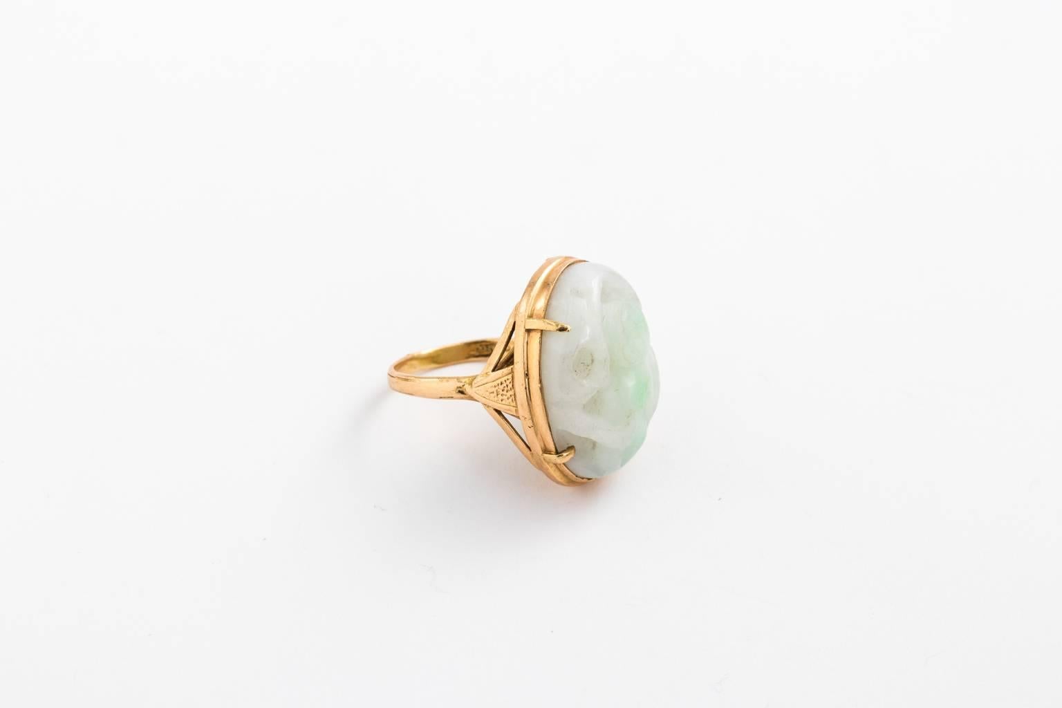 antique jade ring