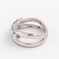 Journey Diamond Crossover Ring