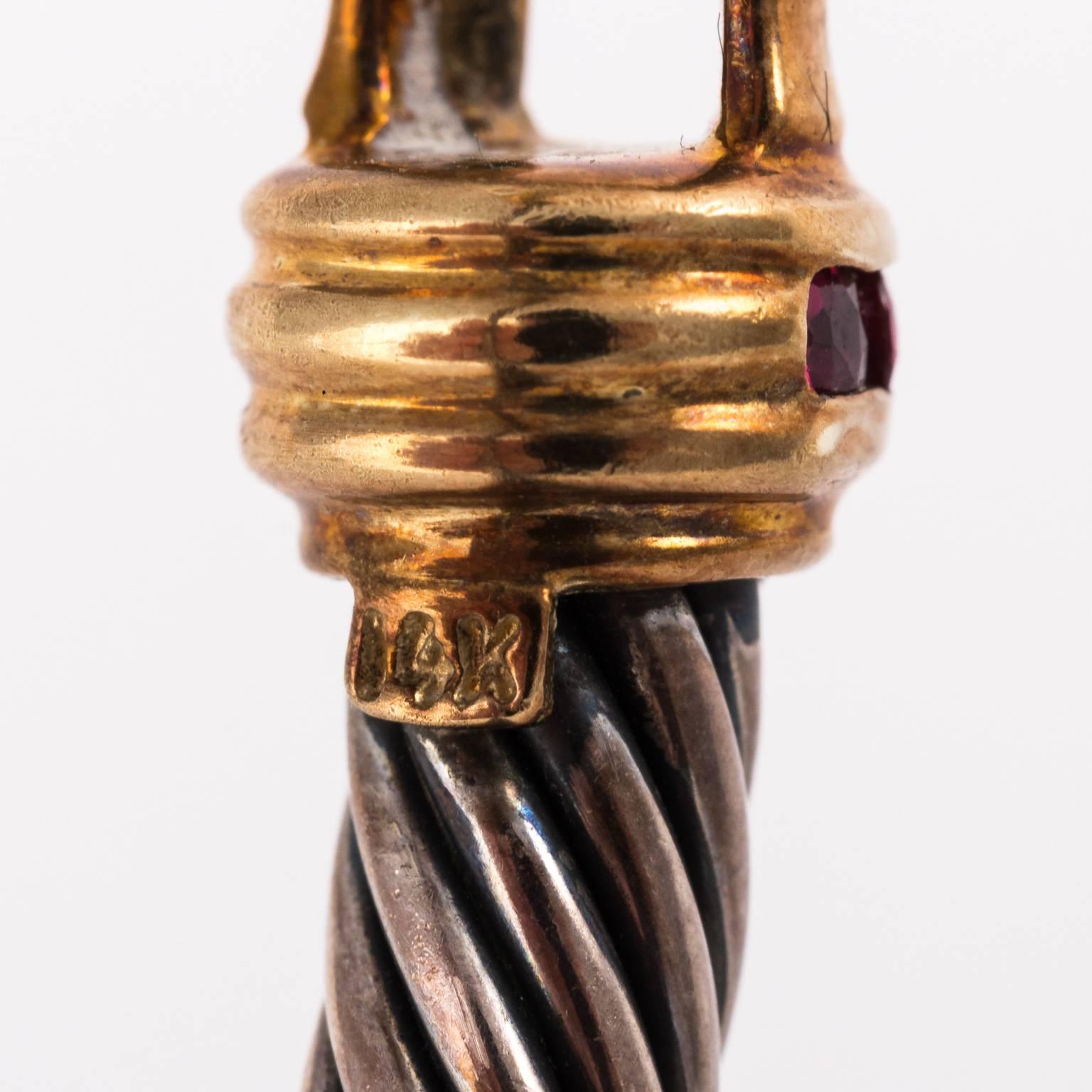 Contemporary David Yurman Cable Bracelet