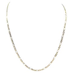 Italian Figaro Chain 14K Yellow Gold 18in 2.4mm 3.6g