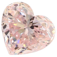 GIA-zertifizierter 0,58 Karat Light Pink Diamond
