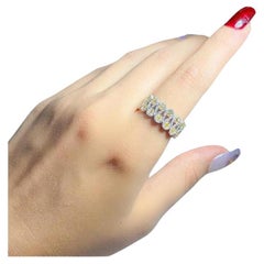 Yellow & White Diamond Eternity Ring