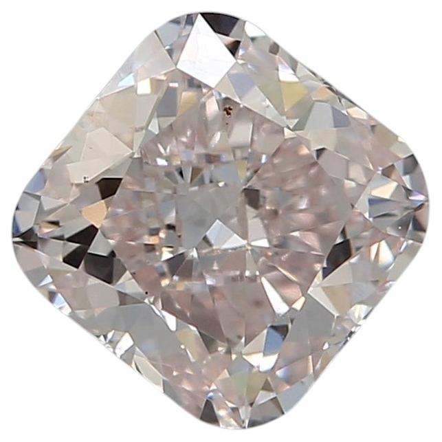 Diamante certificato GIA da 0,60 carati, rosa chiaro, purezza VVS2