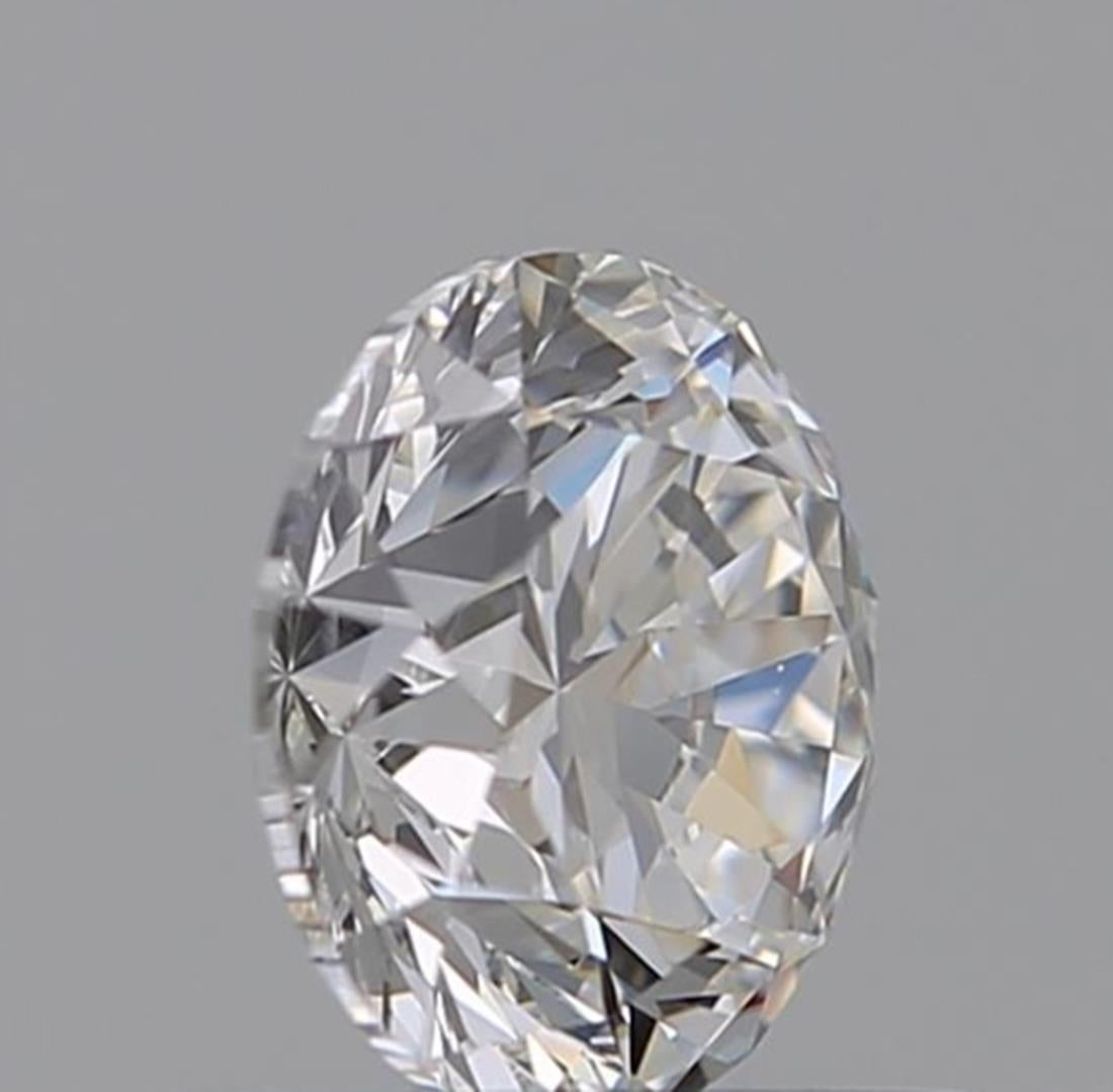 Diamante certificato GIA da 0,70 carati con colore E e purezza VS1 in vendita 2