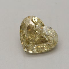 GIA Certified 1.26 Carat Fancy Brownish Greenish Yellow VS1 Clarity Diamond