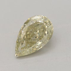 GIA Certified 1.02 Carat Fancy Brownish Greenish Yellow VS2 Clarity Diamond