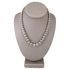 Tiffany & Co. Graduated Ball Bead 16"Necklace