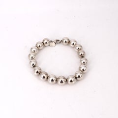 Tiffany & Co. Bracelet à perles sphériques de tailles variées