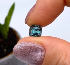 GFCO Certified Natural 2.50Ct Blue-Green Spinel loose gemstone, Origin Sri Lanka