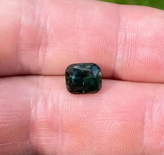 Sapphire 4.33 Ct. natural No heat Loose gemstone, Cushion cut, Certificate GFCO