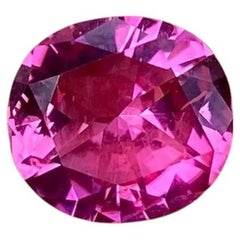 Gema suelta de turmalina rosa natural de 2,78 ct, talla ovalada, procedente de Afganistán