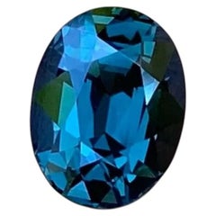 Natural Blue Spinel loose gemstone 2.55 ct. Oval, Origin Tanzania, Certificate