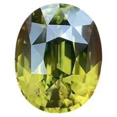 Certified 15.09 Ct Natural Zircon loose gemstone, Oval cut, Sri Lanka.