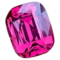 Certified 2.75 Ct. Natural Rhodolite Garnet loose gemstone, Cushion, Tanzania