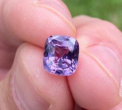 Certified Natural 3.60 Ct. Spinel loose gemstone, Cushion cut, Tanzania