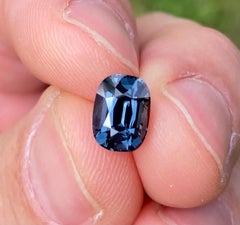 Certified Natural 2.51Ct Cobalt Spinel loose gemstone, Cushion, Origin Tanzania
