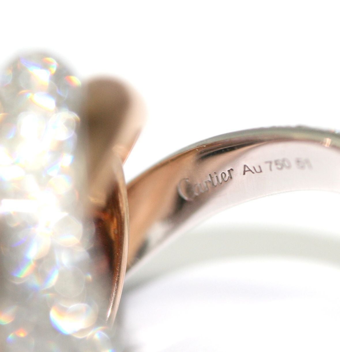 Cartier Paris Amethyst Diamond Gold Ring In Excellent Condition In Monte Carlo, MC