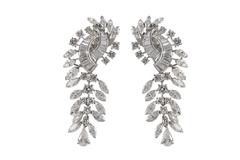Boucheron Diamond Gold Dangle Earrings