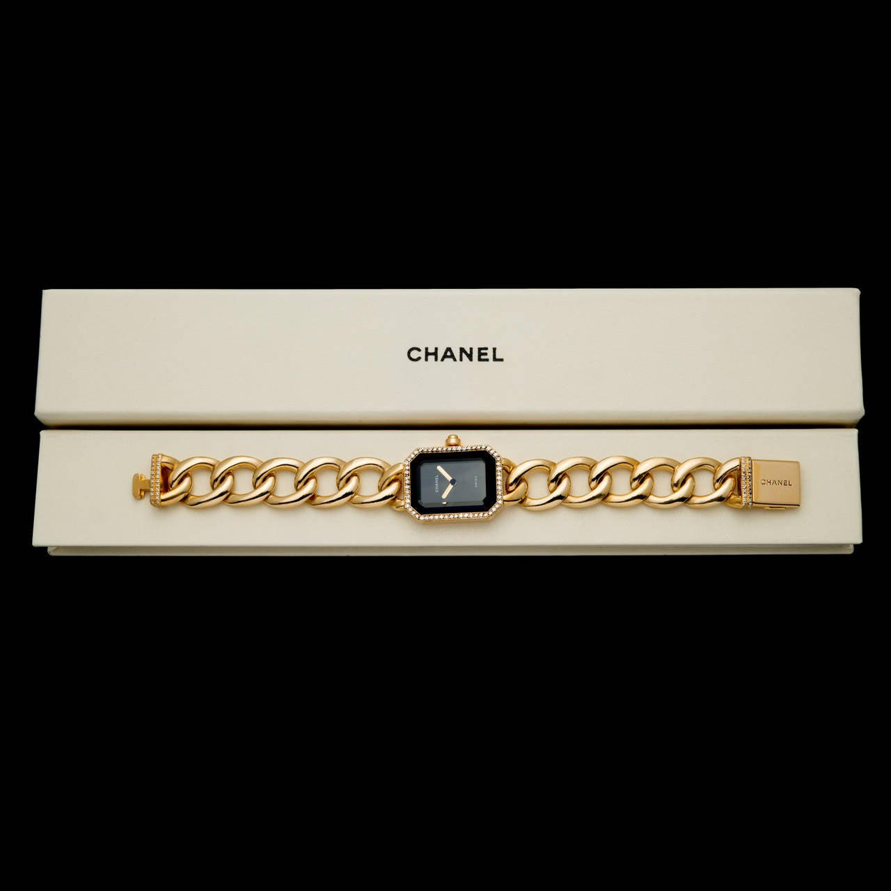 Women's Chanel Lady's Yellow Gold Diamond Bezel Premiere Wristwatch