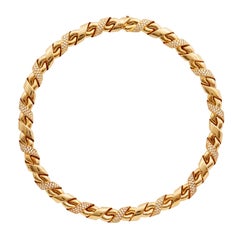 Chaumet Diamant-Halskette aus Gold