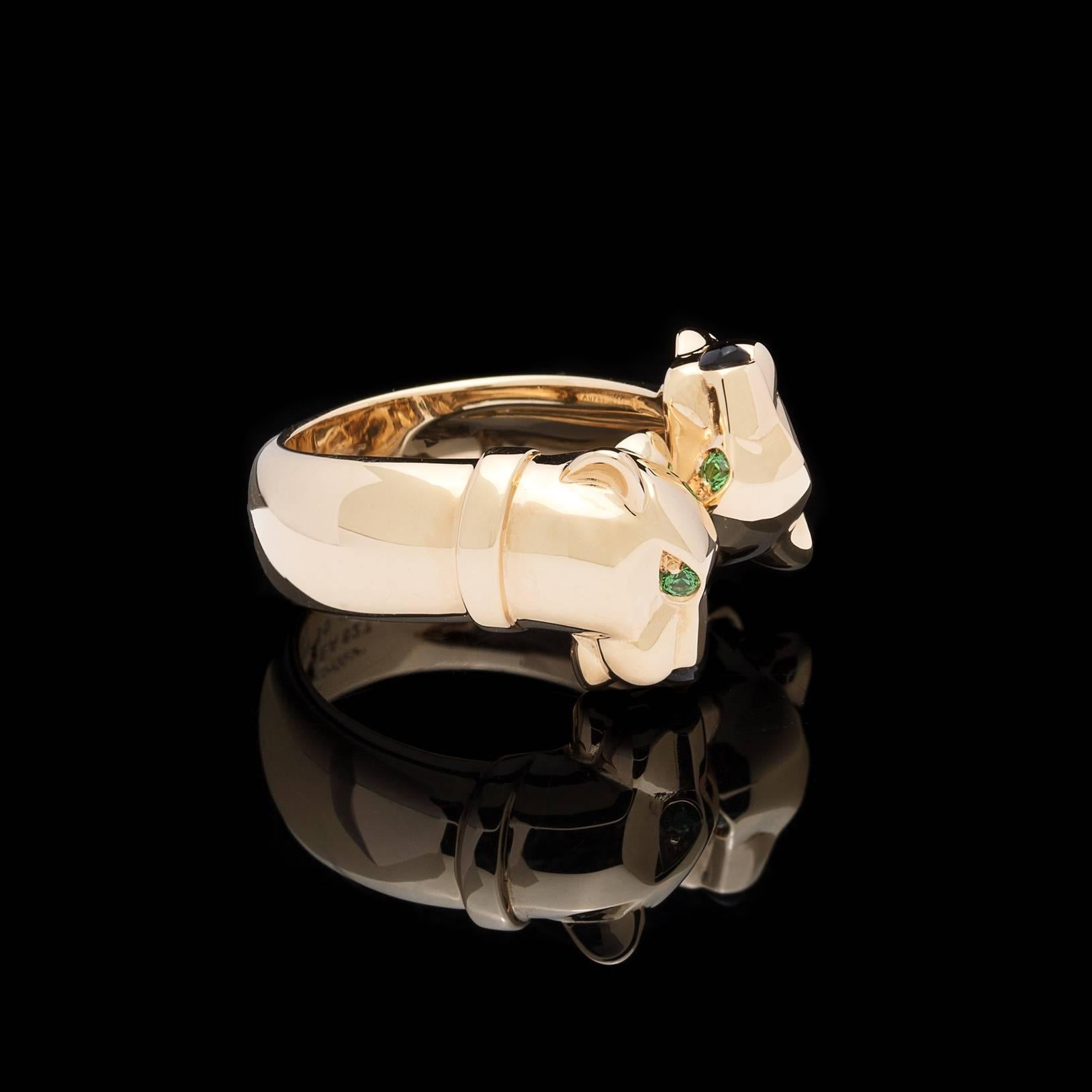 Panthère de Cartier Yellow Gold Ring In New Condition In San Francisco, CA