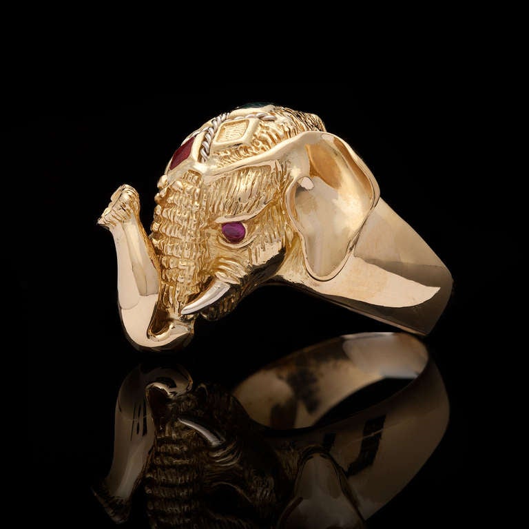 elephant ring gold