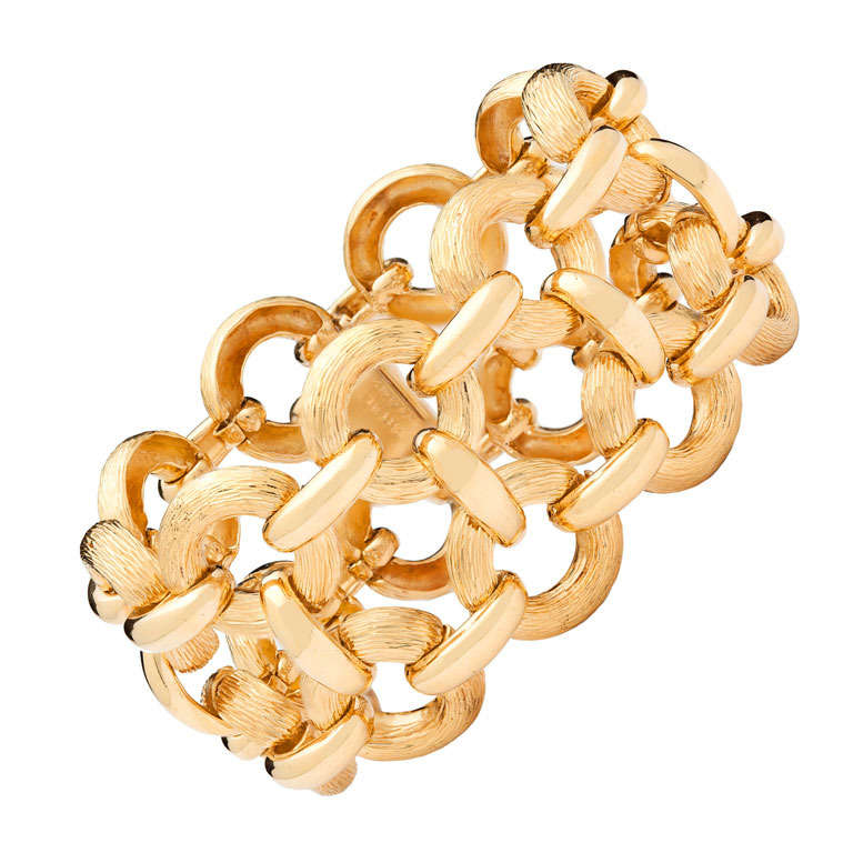 Estate Tiffany 
Co. Open Link Bracelet