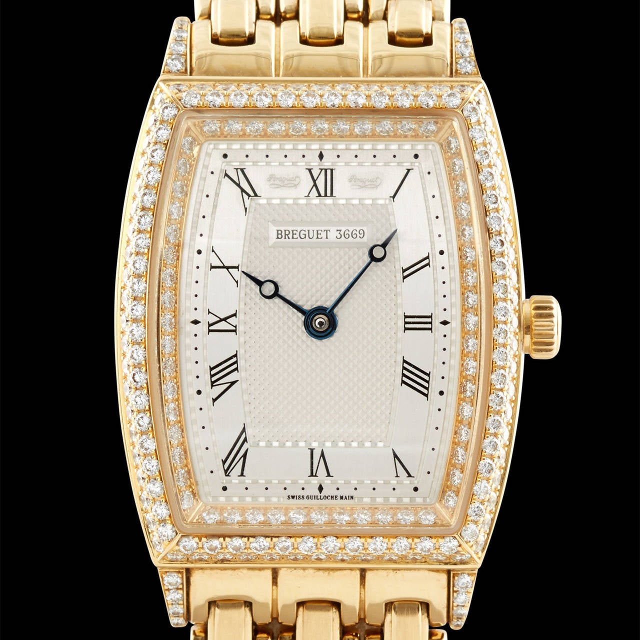 Women's Breguet Lady's Yellow Gold Diamond Wristwatch