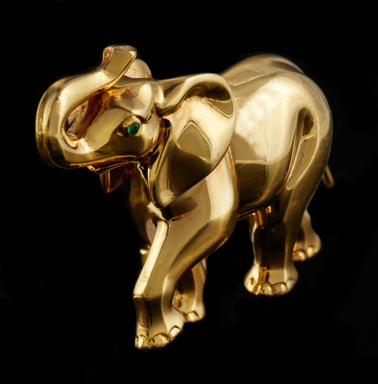 cartier elephant brooch