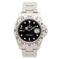 Rolex Stainless Steel Explorer II Wristwatch