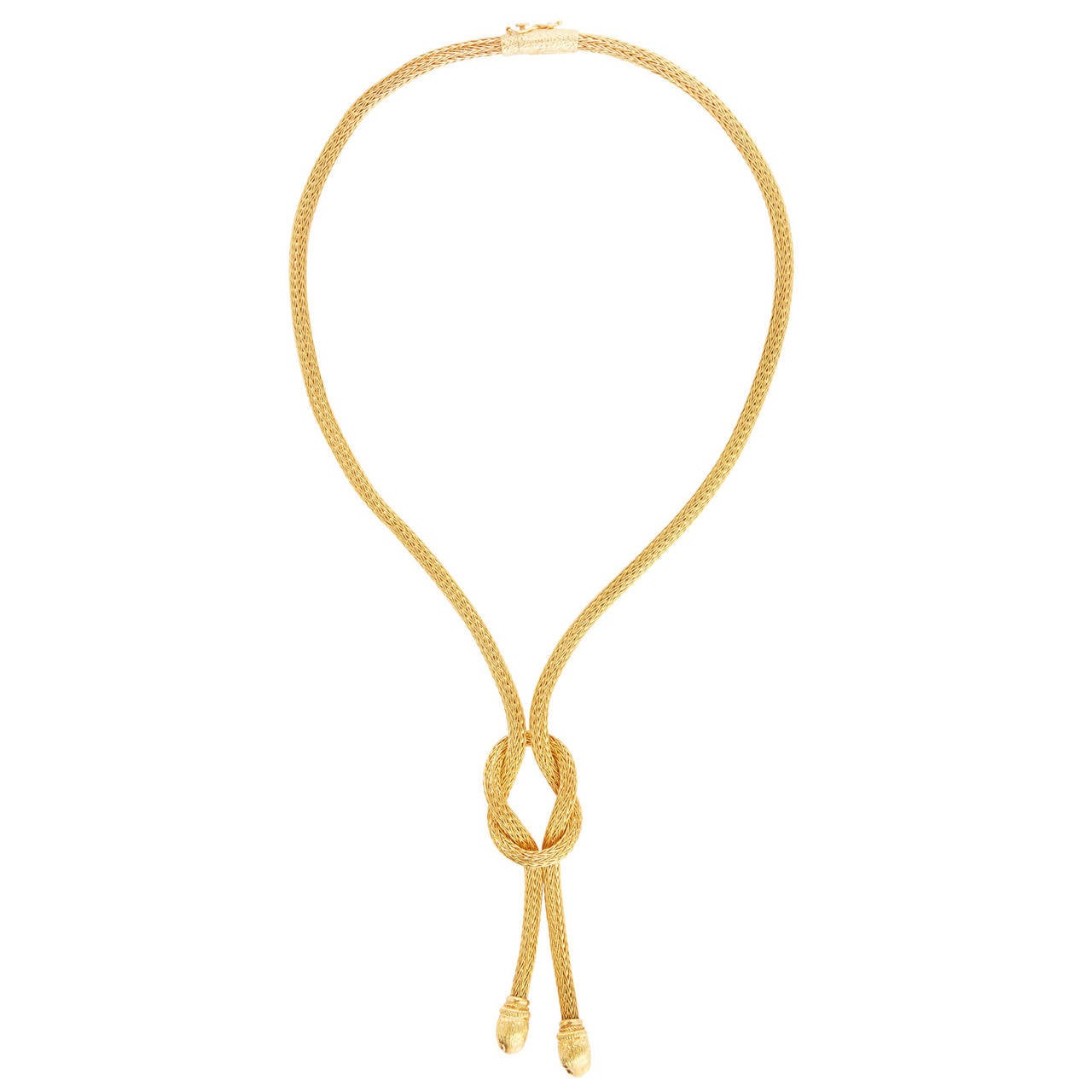 Lalaounis Gold Lion’s Head Necklace