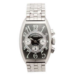 Used Franck Muller Stainless Steel Casablanca Chronograph Wristwatch with Date