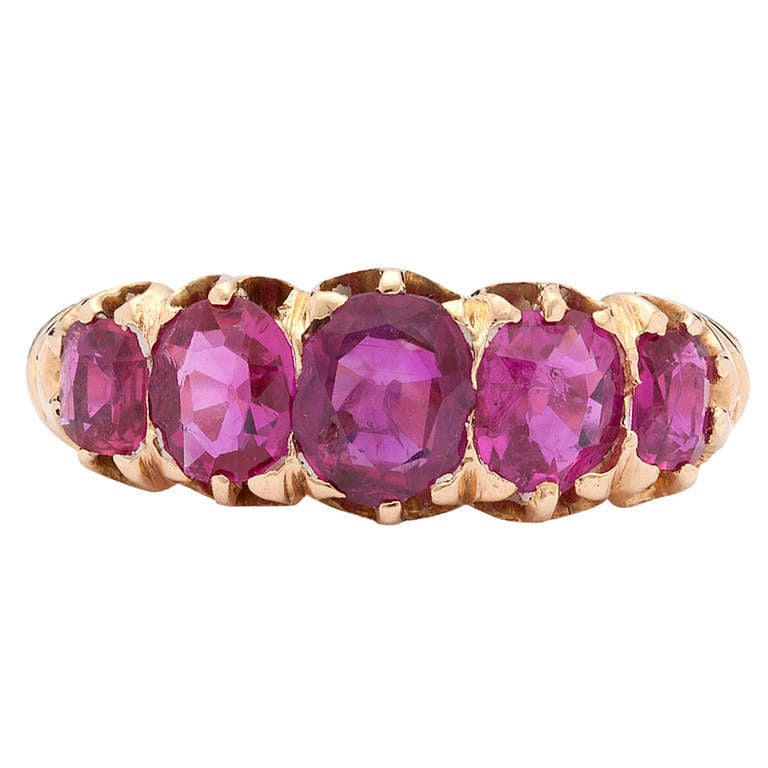 Victorian Ruby Ring