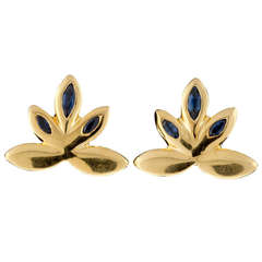 Chaumet Sapphire Clip Earrings