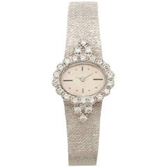 Joseph Boillat Lady's White Gold and Diamond Bracelet Watch