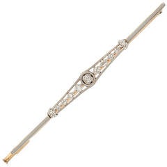 French Antique Bar Pin