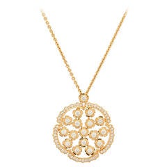 Louis Julian Et Fils Diamond Pendant Necklace 7