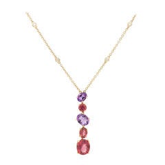 Asprey Chaos Colored Stone Necklace