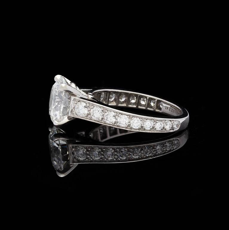 cartier solitaire 1895 2 carat price