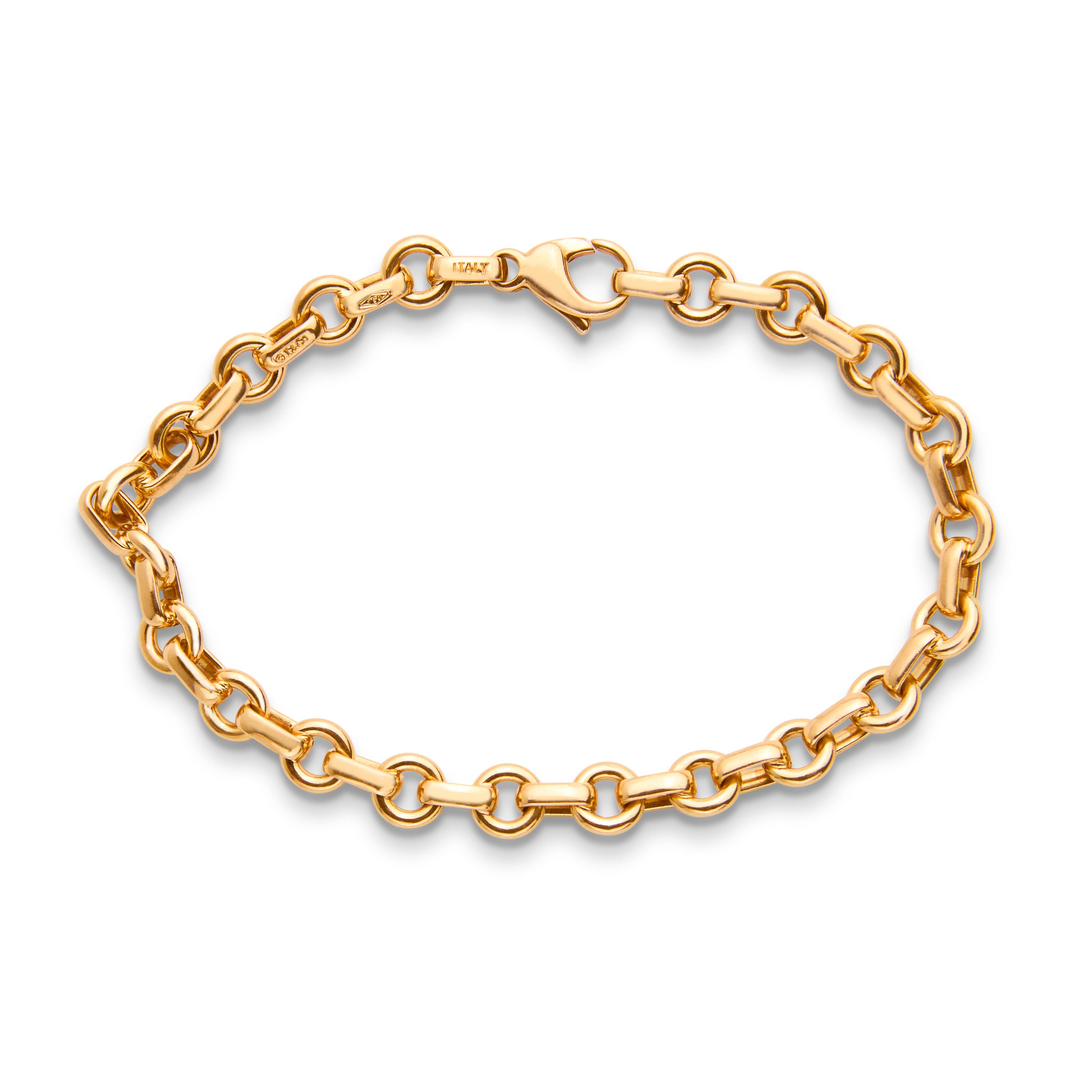 Golding & Co. Link Link Link en or 18k en vente