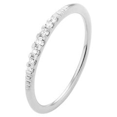 Mozafarian Diamond Ring in 18k White Gold